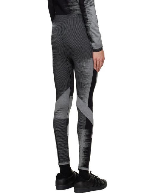Pantalon de survêtement enginee noir et gris Y-3 pour homme en coloris Black