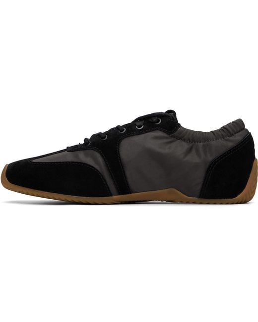 Rag & Bone Black Emilee Ballet Runner Sneakers