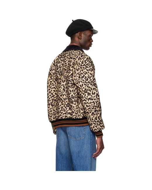 Valentino Black Wool Drape Vgold Bomber Jacket for men