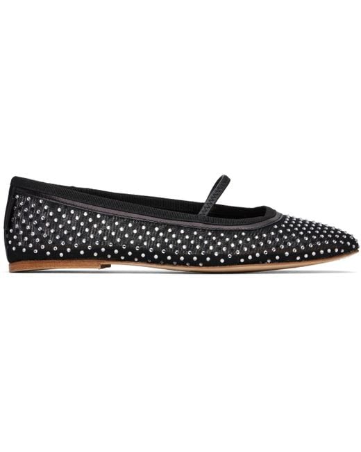 A.P.C. Black Swan Ballerina Flats