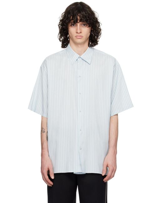 Lanvin White Pea Shirt for men