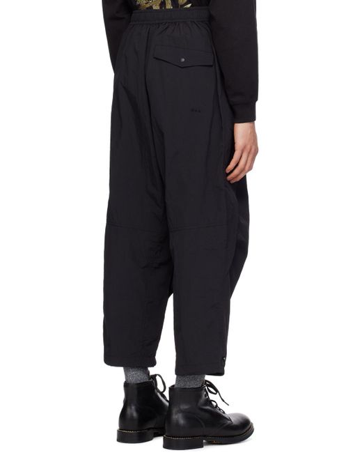 Pantalon étagé noir Maharishi pour homme en coloris Black