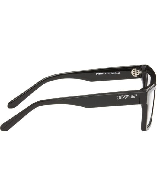 Off-White c/o Virgil Abloh Black Style 5030 Glasses for men