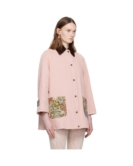 Valentino Pink Denim Jacket