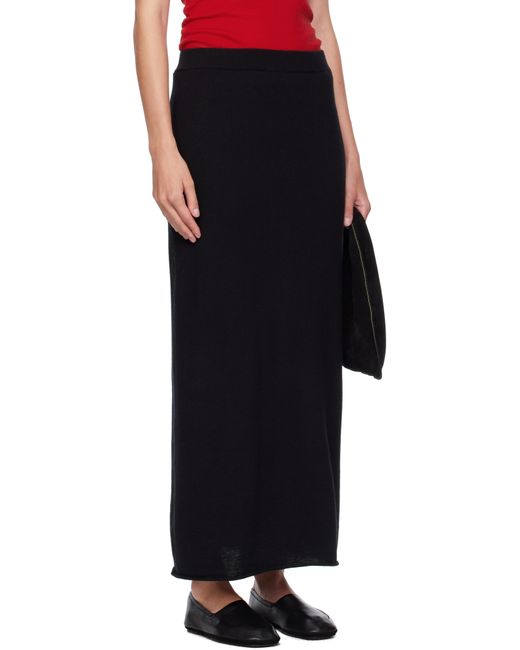 Jupe Midi Charlotta Noire Lisa Yang en coloris Black