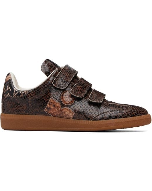 Isabel Marant Brown Beth Sneakers