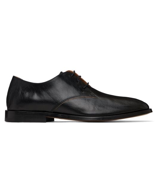 Our Legacy Black Collapsing Consultant Derbys for men