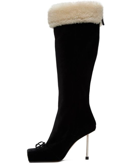 Jacquemus Black Guirlande 'les Bottes Pilou' Boots