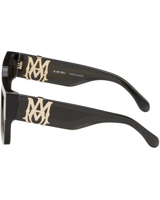 Amiri Black Jumbo Ma Sunglasses for men
