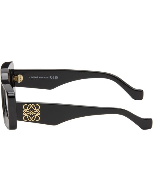 Loewe Black Rectangular Sunglasses