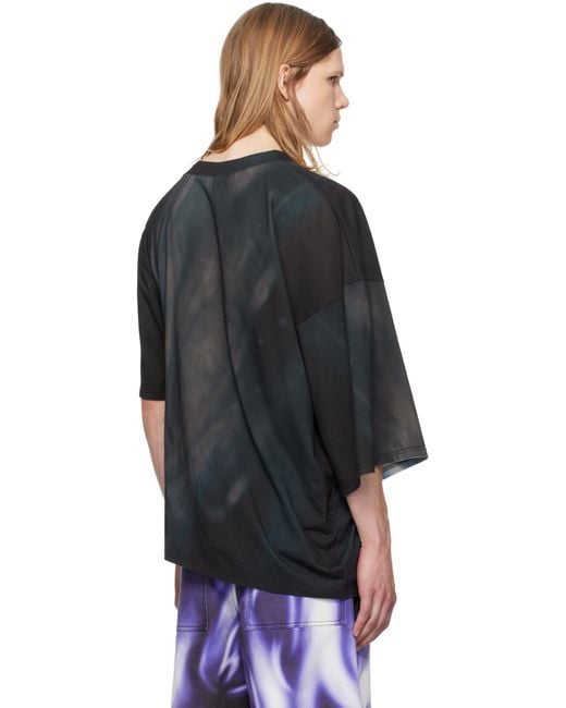 Gerrit Jacob Black Printed T-Shirt for men