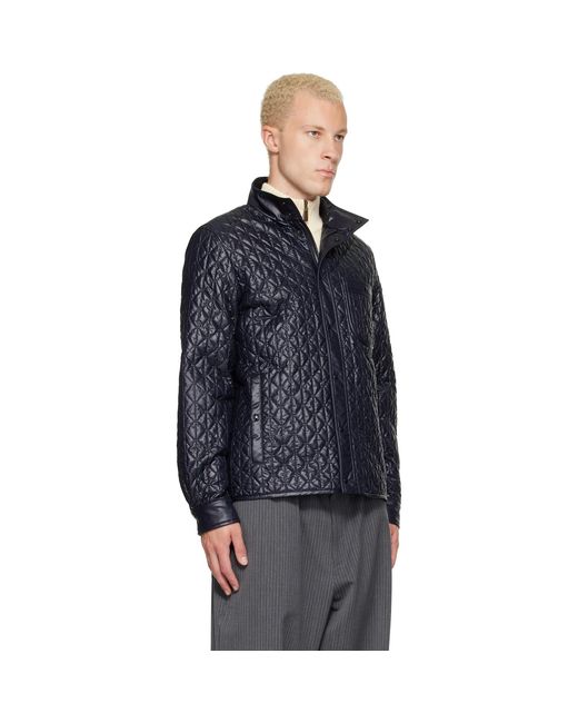 Moncler Blue Cleorine Jacket for men