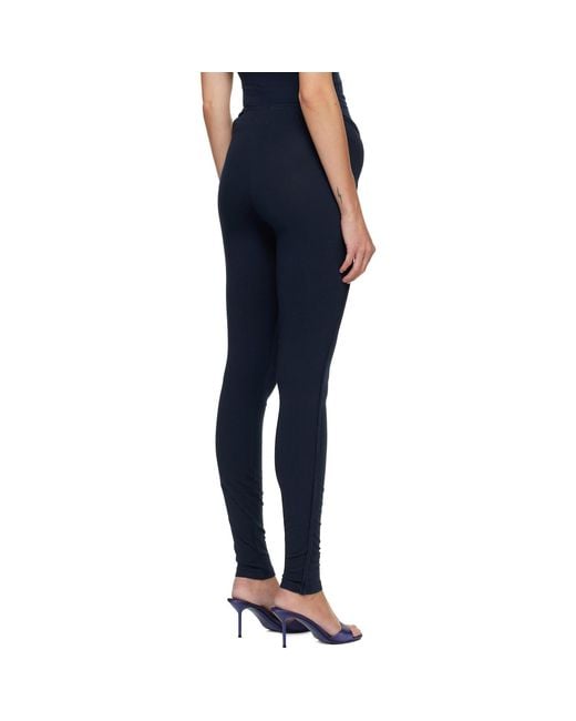 OTTOLINGER Blue Sculpted Hip Leggings