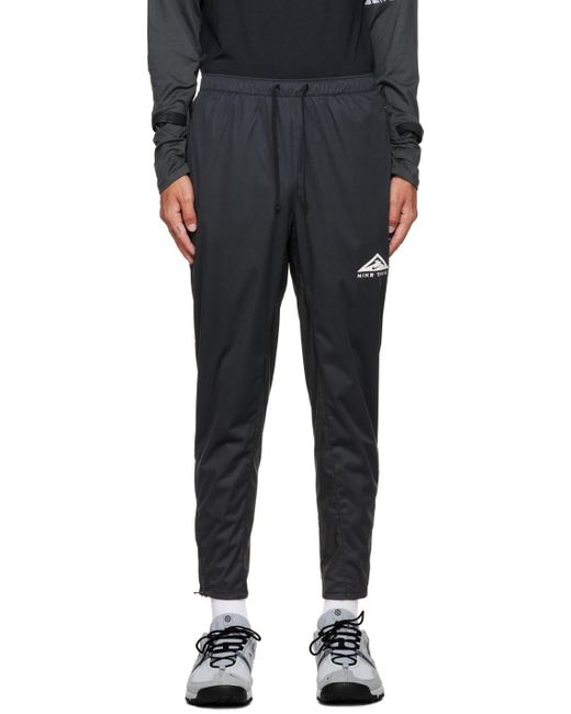 Nike Synthetic Phenom Elite Lounge Pants in Black/dk Smoke Grey/ (Black) for Men | Lyst