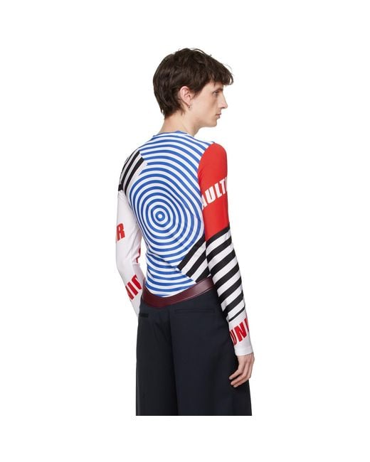Jean Paul Gaultier Red 'The Junior Gaultier' Top for men