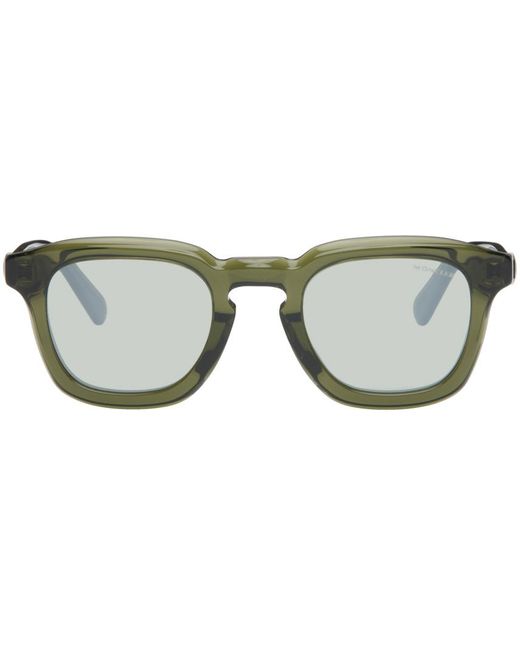 Moncler Black Khaki Gradd Sunglasses for men