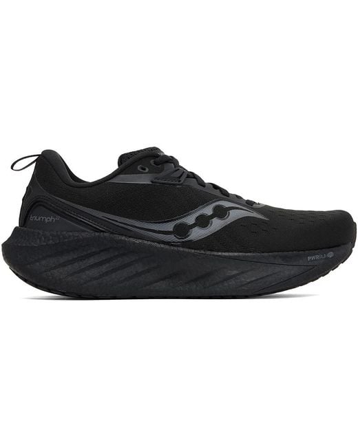 Saucony Black Triumph 22 Sneakers for men