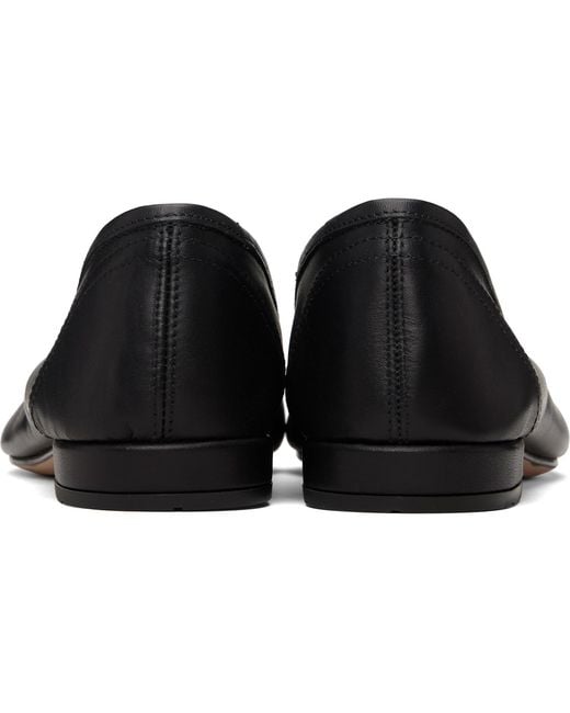 Maryam Nassir Zadeh Black Serafina Ballerina Flats