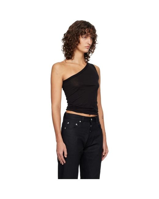 Rick Owens Black Temple Sl Ziggy Top