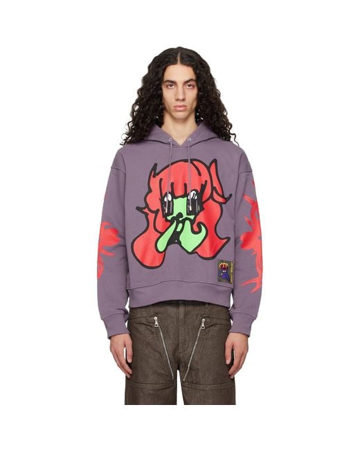 Chopova Lowena Red Bashful Hoodie for men