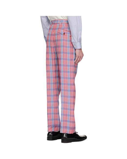 Vivienne Westwood Red Doc Trousers for men