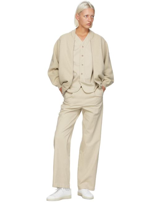 Fear Of God ベージュ ジップアップジャケット Natural