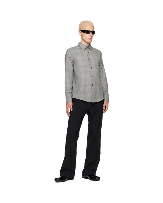 Ernest W. Baker Gray Classic Shirt for men