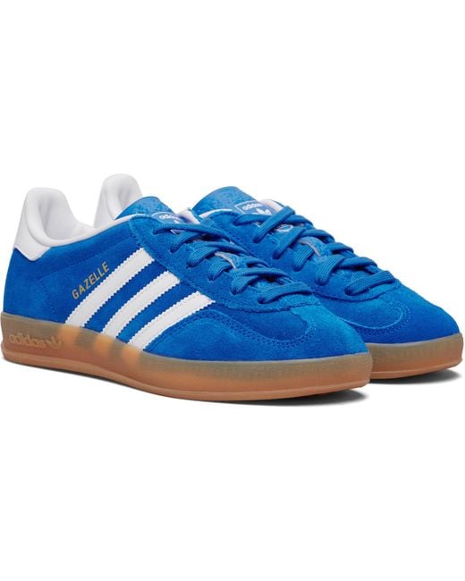 Adidas Originals Blue Gazelle Indoor Sneakers for men