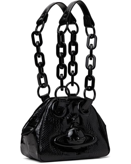 Vivienne Westwood Archive Chain Bag in Black | Lyst