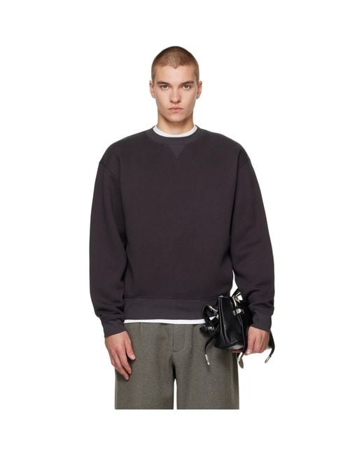 Pull Molletonné Perfect Gris Our Legacy pour homme en coloris Black