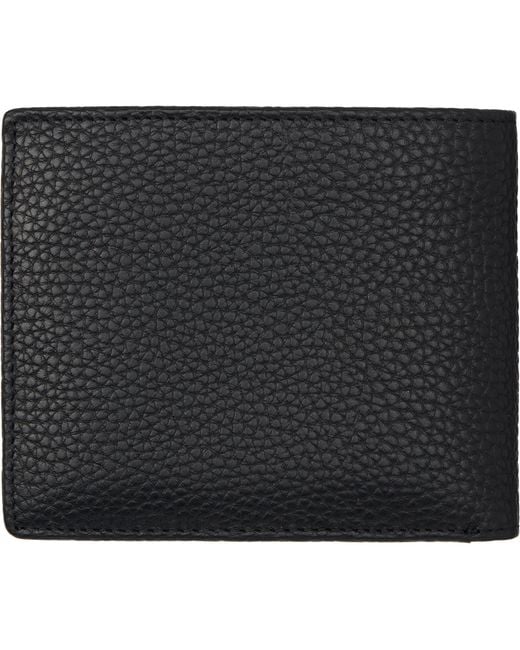 DIESEL Black Bi Fold Coin S Wallet for men
