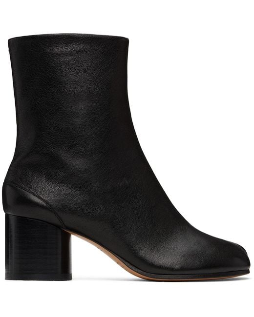 Maison Margiela Black Tabi Ankle Boots