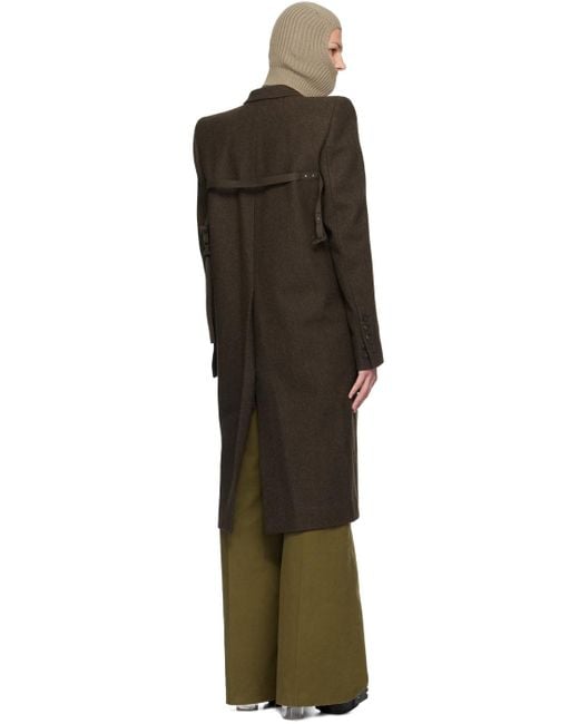 コート Rick Owens Fogpocket Neue Coat Rick Owens Fogpocket Neue Coat | Black | FARFETCH