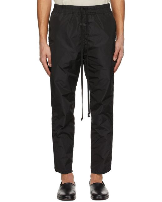 fear of god nylon track pants