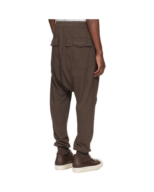 Rick Owens Multicolor Temple Drawstring Sweatpants for men