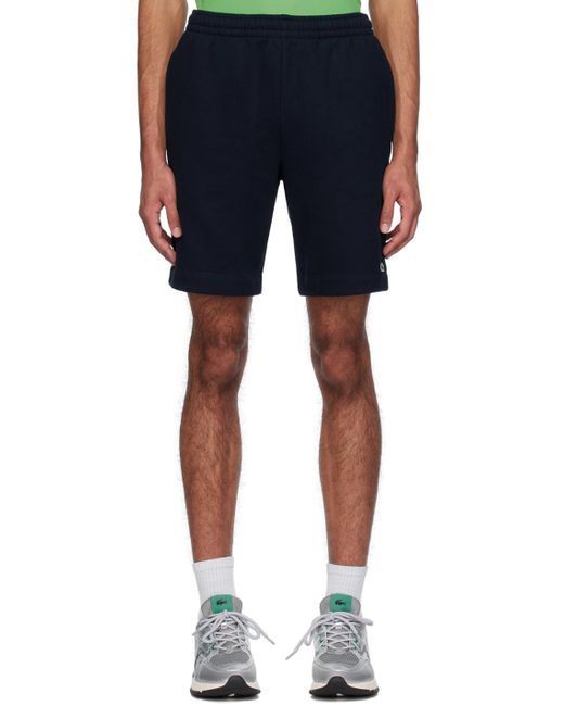 Lacoste Blue Navy Drawstring Shorts for men