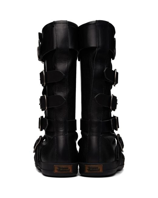 Vivienne Westwood Black Animal Pirate Boots