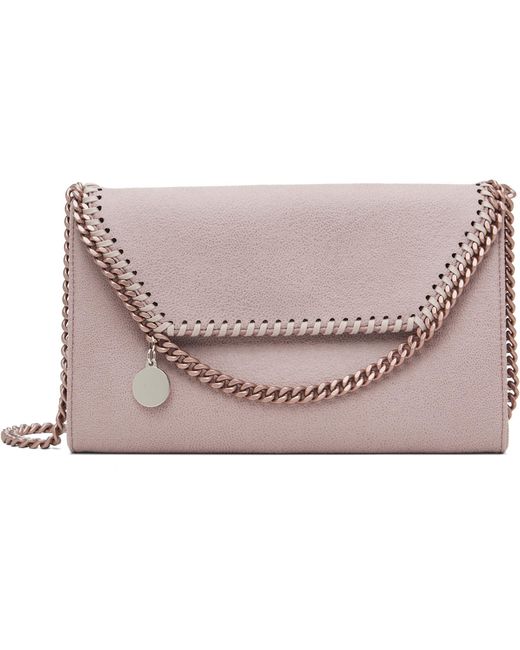 Stella McCartney Pink Falabella Wallet On Chain Bag