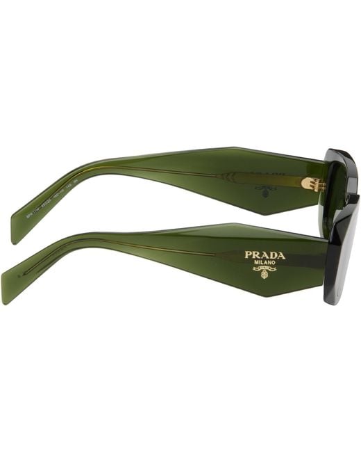 Prada Green 'Prada Symbole' Sunglasses