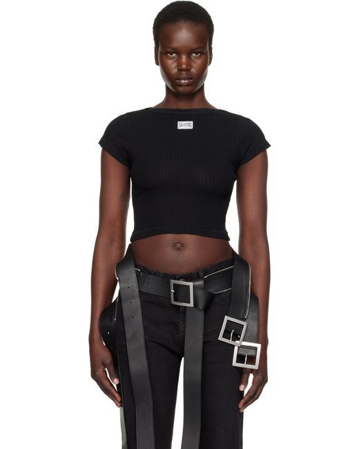 Jean Paul Gaultier ブラック The Patch Tシャツ Black