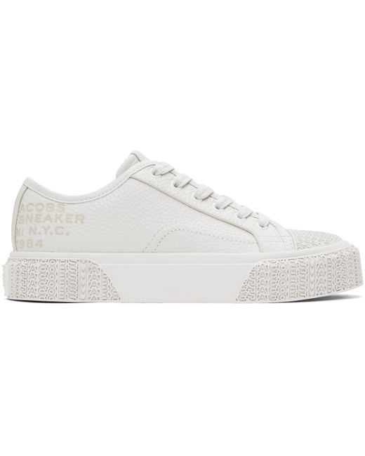 Marc Jacobs Black 'The Leather' Sneakers