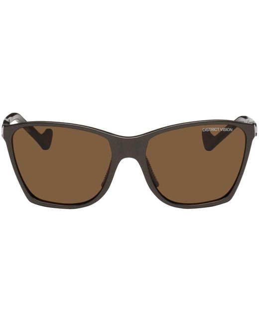 District Vision Black Keiichi Sunglasses for men
