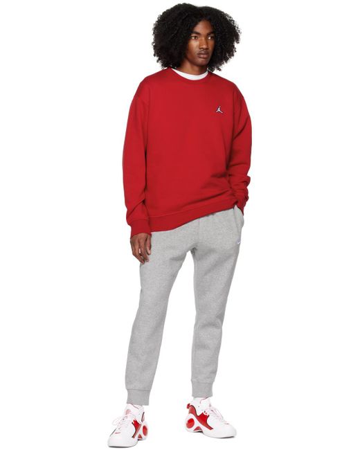 Nike Red Brooklyn Sweatshirt for men