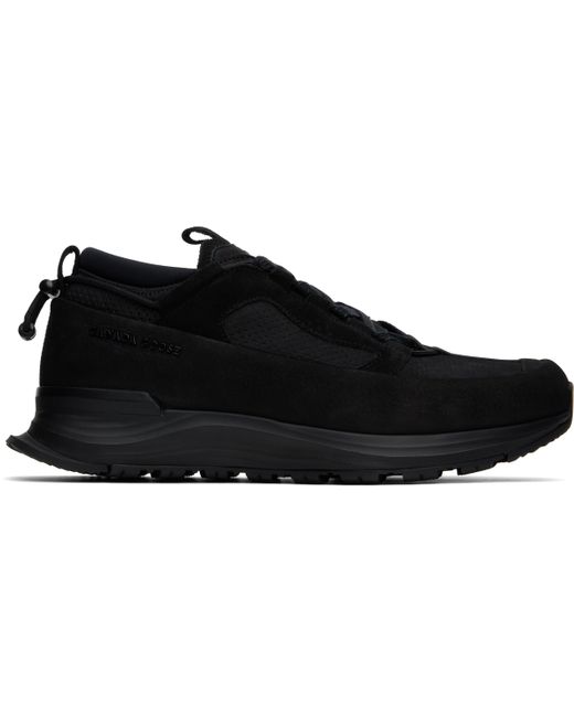 Canada Goose Black Glacier Trail Sneakers for men