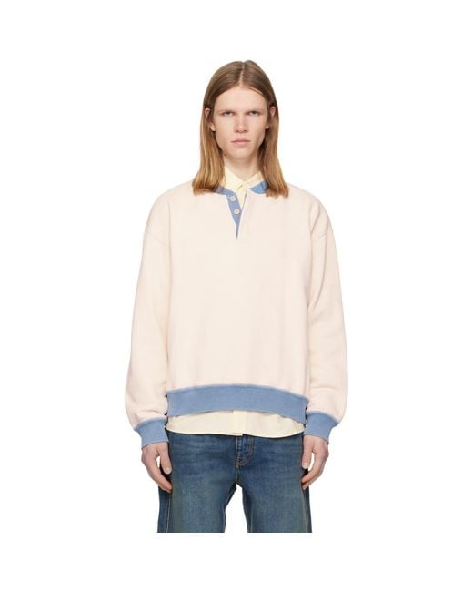 Isabel Marant Blue Off- & Mathias Sweatshirt for men