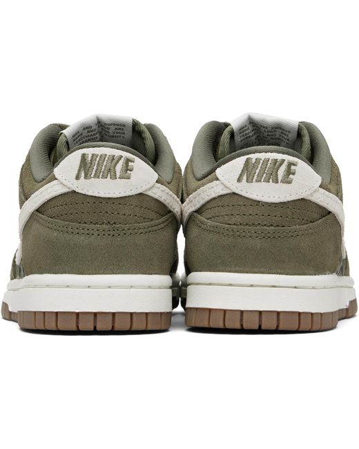 Nike Black Khaki Dunk Low Premium Se Sneakers