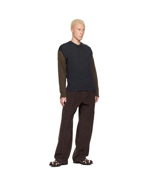 GIMAGUAS Gray Lewis Trousers for men