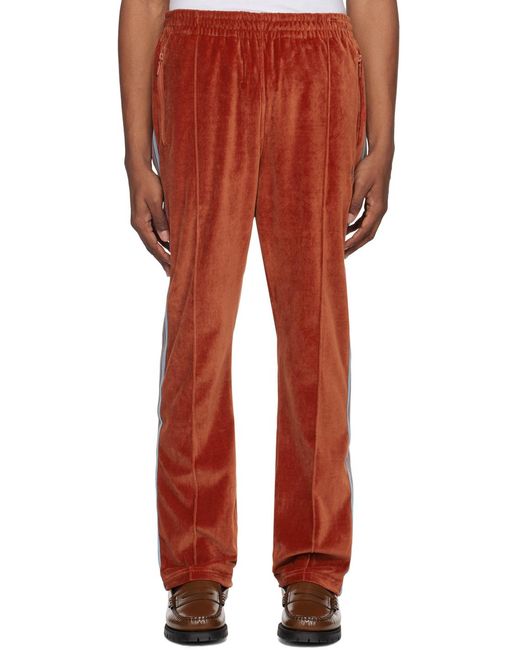 Pantalon de survêtement ajusté Needles pour homme en coloris Red