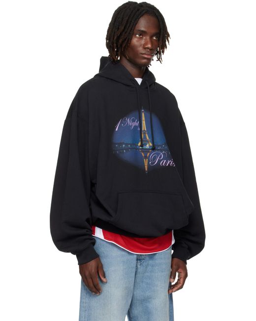 Pull À Capuche Surdimensionné 'Night Vetements pour homme en coloris Blue