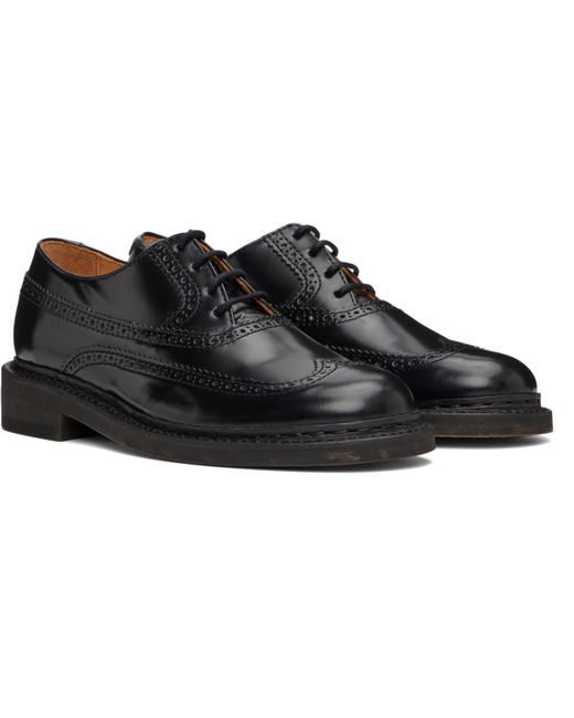 Our Legacy Black Brogue Parade Derbys for men